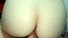 Neighbor's fat gaping ass takes my cock deep homemade colombian style