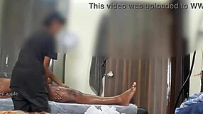 Thai Spa Girl Delivers Expert Oily Handjob Massage Climax