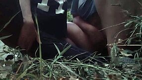 damn girls masturbate outdoors pulling panties aside to explosive orgasms