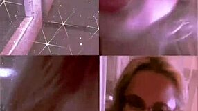 Goddess Goaldigger releases her new dirty talk findom song with feet and legs in mirror