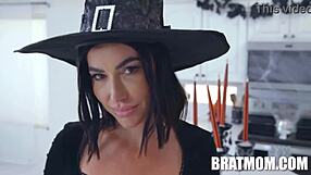 stepmoms witchy seduction hooks venus and juan for halloween milf pounding