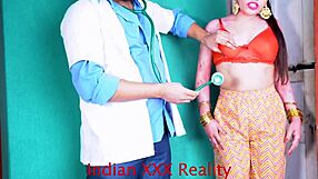 Indian doctor fucks horny patient missionary in hospital quickie