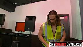 your girl caught sucking massive black cocks at wild nightclub orgy!!