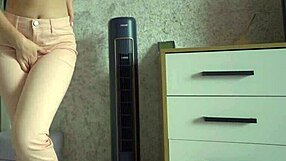 Female Desperation Peeing In Tight Jeans Homemade!