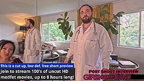 Channy Crossfire's Intense Pre-Employment Physical with Anal Fingering and Toy Orgasms