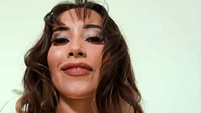 Does Aria Lee deepthroat Manuel's monster cock to the limit?