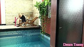 whoa luana pacheco that lustful tranny rides black cock bareback anal so hard 😈🍆