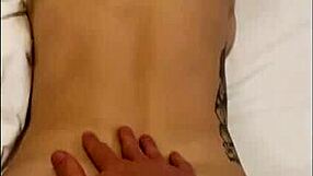 Stepmother pounds stepson doggystyle while husband stays away cuckolding him