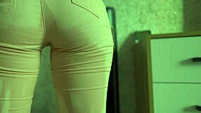 Female Desperation Peeing In Tight Jeans Homemade!