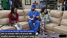 dr tampa turns nurses into human guinea pigs backstage!