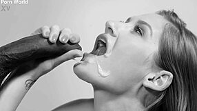 stunning cleaner tiffany tatum bends over for messy bbc facial cumshot from client in sneakers gp2980