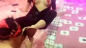 Tourist barebacks Asian shemale hotel fuck.