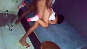 Transei secretly crossdresses with two work buddies in real hidden fun?