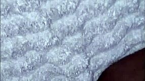 ebony bbw's fat pussy throbs with squirting orgasm toy play