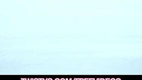 Horny Blonde Big Natural Tits Rub Pussy Orgasm