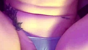 super soaked submissive babe's ripped clothes monster cock breeding creampie drip