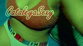 Huge titted latina model with big natural tits and tattoos sends sexy photos for fans