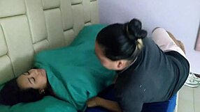 Stepsis catches me jerking and licks my cock then rides it hard