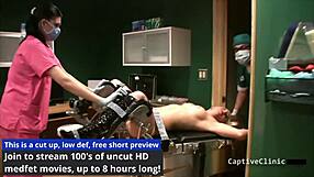 i'm the nurse now crystal frost chokes on cock gags deepthroat spreads pussy humiliated... slap!!