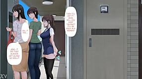 Mature Man Pounds Young Hentai Girl's Big Tits Ass Hardcore. Kissing Leads to Intense Fucking