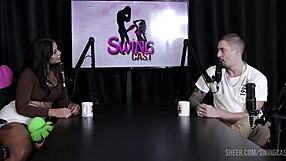 lexi mallet and tifany rocha swingers get dominated anal public in sheer red lingerie casting