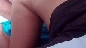 Petite Brazilian Stepmom's Big Ass Bent Over Doggystyle Creampie on Culona Butt