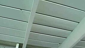 nextdoor babe in bikini caught giving natural tits blowjob