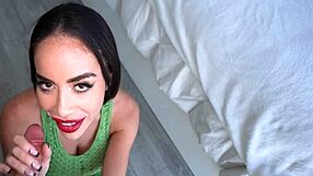 stepmom sneaks in to help while he returns the favor quietly