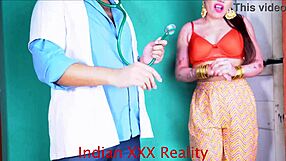 Indian doctor fucks horny patient missionary in hospital quickie