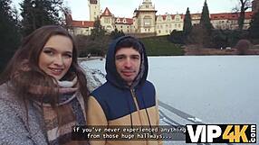 Vip4k Turns Innocent Wife Into Wild Threesome Slut By The Lake