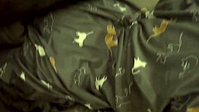 muscular guy wakes up early morning pounding his realistic fuck doll hard