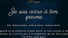 tu veux me voir avaler ton sperme français??