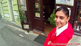 i can't believe this adorable arab got bent over doggystyle pov banged by group outdoors