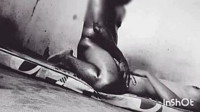 Sexy Slim Black Student Fucks for Good Grade!