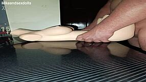 trailer sally's fat fuck doll creampied in homemade desk quickie twist