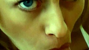 suck this monster cock harley raine close-up blowjob cumshot