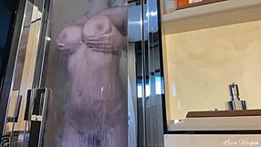 she wakes early on the yacht masturbating wildly till orgasm hits outdoors