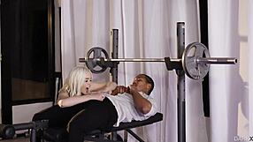 imagine petite blonde teen's tight ass taking bbc anal sideways n cowgirl