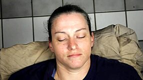 Huge Homemade Facial Cumshot Blasts Straight into Her Eyes!!