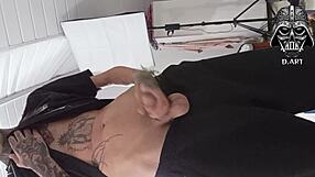 i'm jerking off on the street come drink my hot cum baby