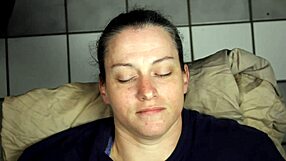 Huge Homemade Facial Cumshot Blasts Straight into Her Eyes!!