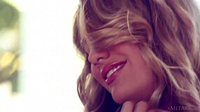 stunning teen kenna james strips bare her cute shaved assets!!