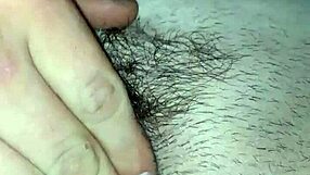 check out this milf wife getting a cameltoe massage that teases her pussy