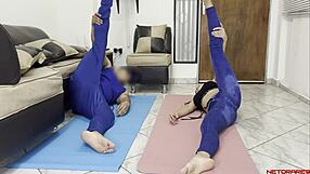 stepson's wife needs my bbc mouth-to-mouth on her wedding night