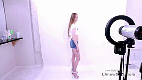 Fresh Blonde Teen Fucked Hard Modeling Casting Audition