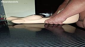 trailer sally's fat fuck doll creampied in homemade desk quickie twist