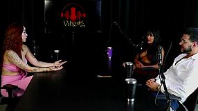 French guy threesome intro to Brazilian swingers casal cherie sheer red!