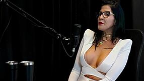 leticia braga opens her clinic inviting sympathy and kindness in sheer red watch