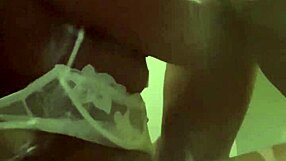 Sucking Huge Black Cock While Licking Shoes in Front of Fridge!