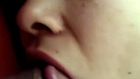Homemade latina couple delivers deepthroat blowjob cumshot facial from bluee maquinasperfectas monster cock